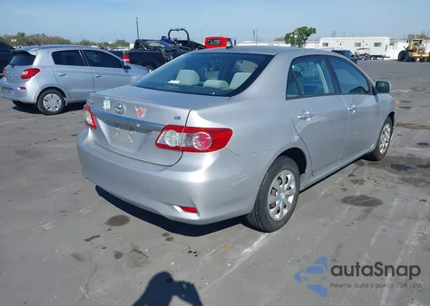 2011 Toyota Corolla Le from USA, damaged, VIN 2T1BU4EE0BC716964